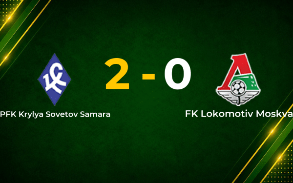 Krylya Sovetov stun Lokomotiv with 2–0 home win in RFPL