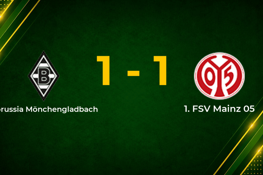 Last-Gasp Amiri Penalty Denies Gladbach Crucial Home Win Against Mainz