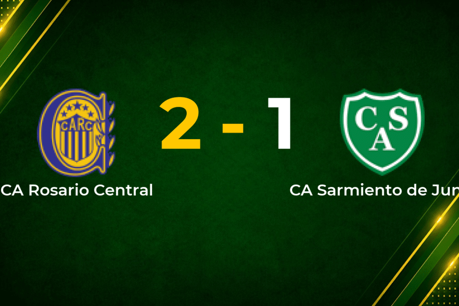 Last-Gasp Pizarro Winner Lifts Rosario Central Over Sarmiento