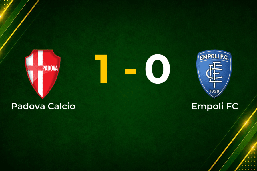 Late Bortolussi Strike Lifts Padova Past Empoli in Serie B