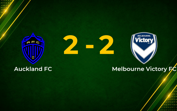 Late Brook Strike Earns Auckland FC Vital Draw Against Melbourne Victory