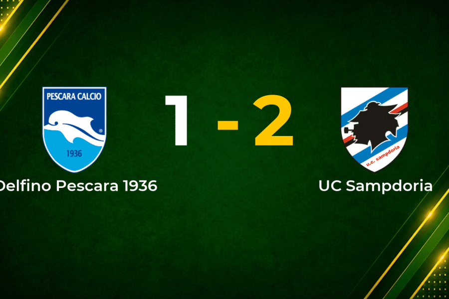 Late Depaoli Winner Completes Sampdoria Turnaround at Pescara