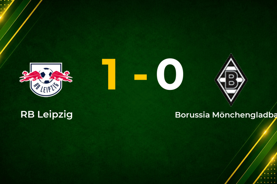 Late Diomandé Strike Lifts RB Leipzig Past Gladbach