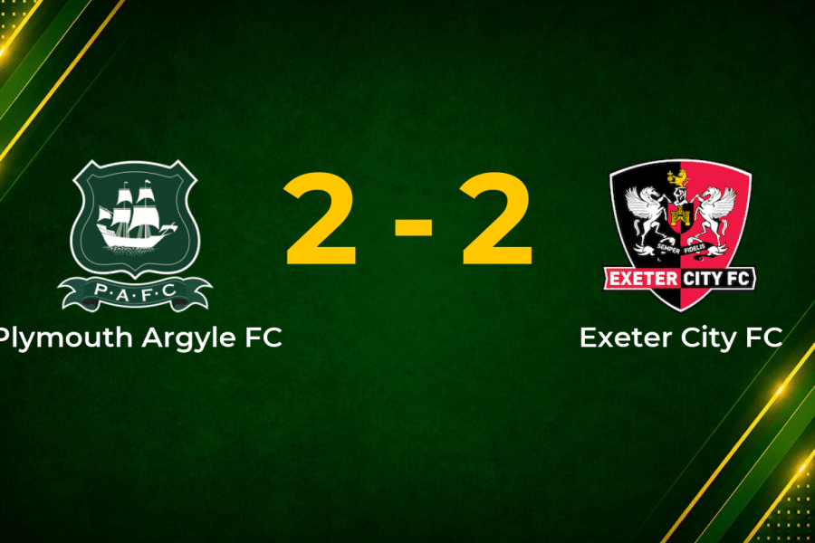 Late Drama as Plymouth Argyle and Exeter City Share the Points in Devon Derby