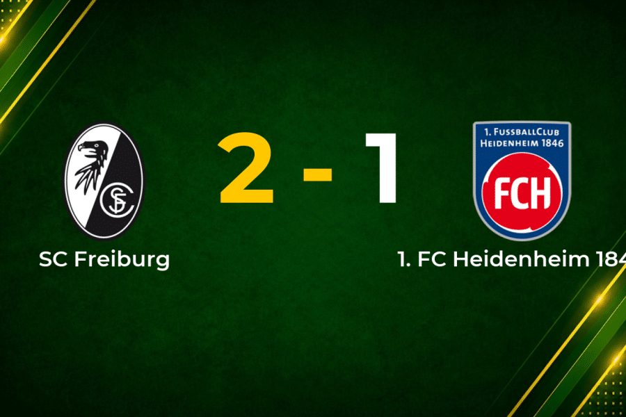 Late Eggestein Winner Lifts Freiburg Past Heidenheim