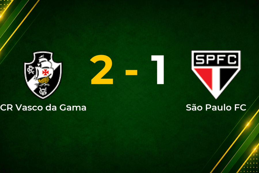 Late Gómez Strike Completes Vasco da Gama Comeback Win Over São Paulo