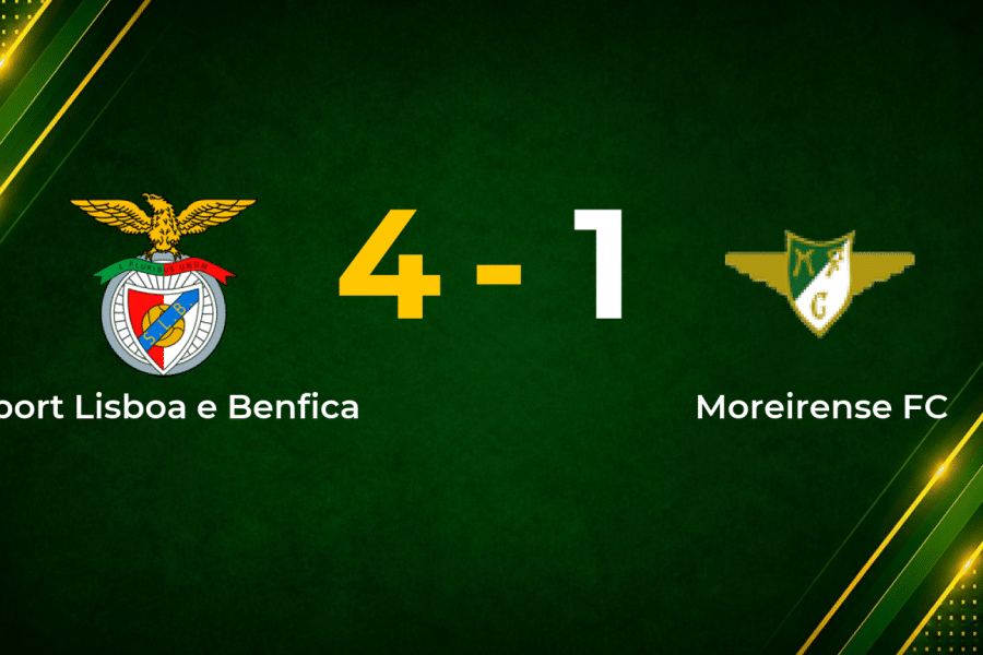 Late Ivanovic Brace Seals Benfica’s 4–1 Win Over Moreirense