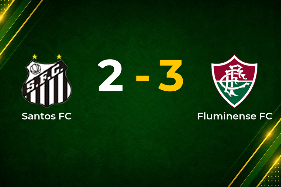 Late John Kennedy Strike Completes Fluminense Fightback at Santos