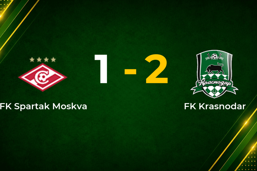 Late Jubal Winner Seals Comeback as Krasnodar Stun Spartak in Moscow