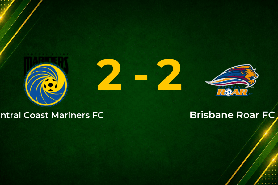 Late Lauton Strike Denies Mariners in A-League Thriller