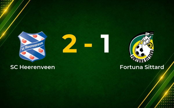 Late Linday Winner Lifts Heerenveen Over Fortuna Sittard