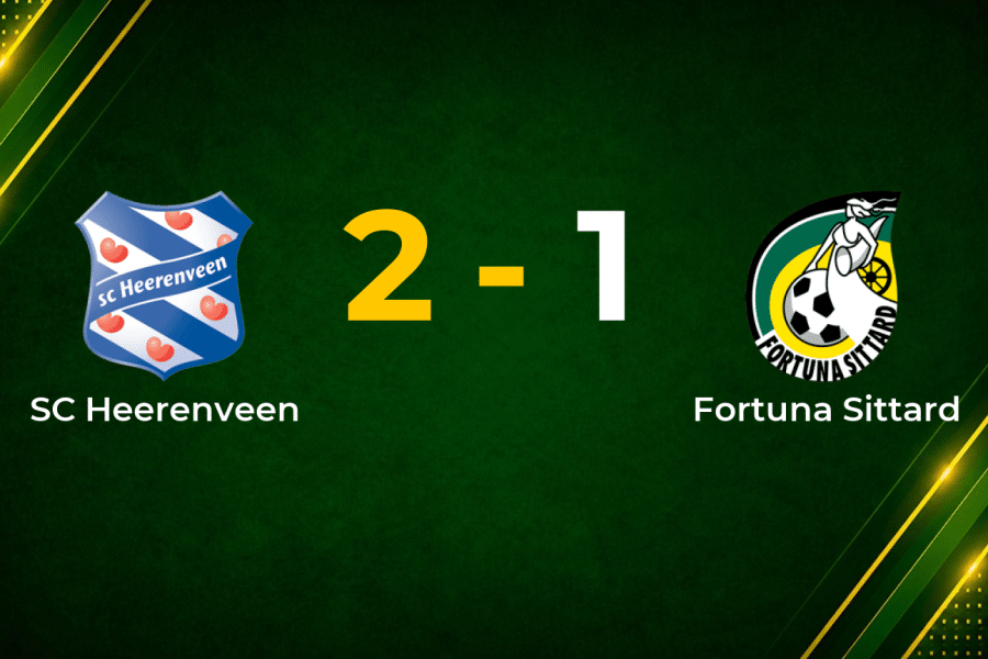 Late Linday Winner Lifts Heerenveen Over Fortuna Sittard
