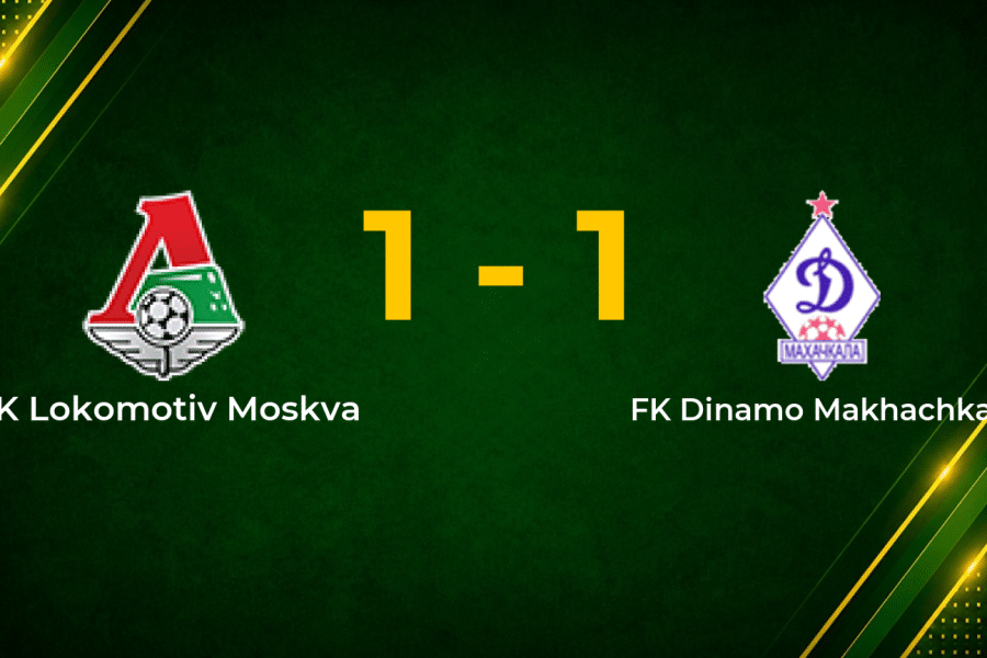 Late Montes Equaliser Rescues Point for Lokomotiv Against Dinamo Makhachkala