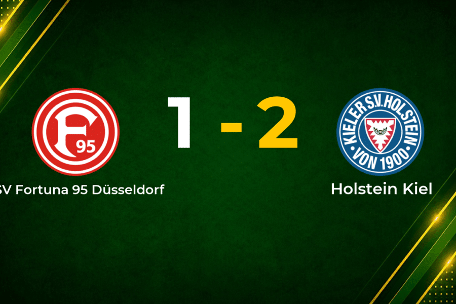 Late Nekić Winner Lifts Holstein Kiel to 2–1 Victory in Düsseldorf