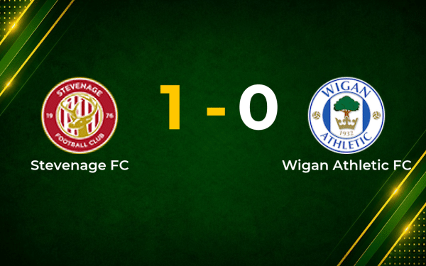 Late Sweeney Strike Snatches Final-Day Win for Stevenage Over Wigan