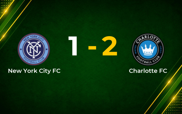 Late Vargas Strike Lifts Charlotte FC to 2–1 Win at NYCFC