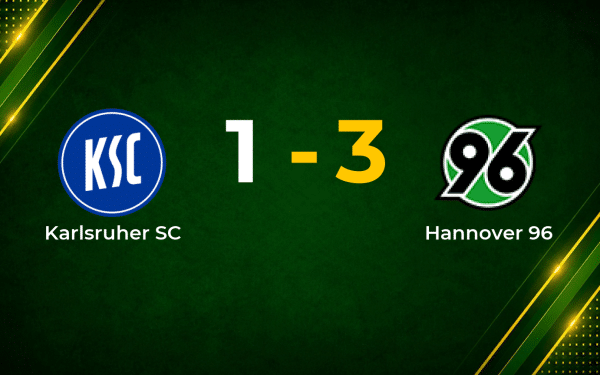 Late Yokota Strike Seals Big Away Win for Hannover 96 at Karlsruhe