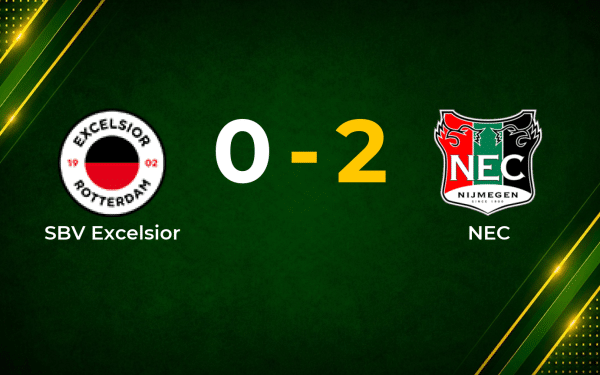 Linssen and Onal Fire NEC Past Excelsior in Clinical Away Win