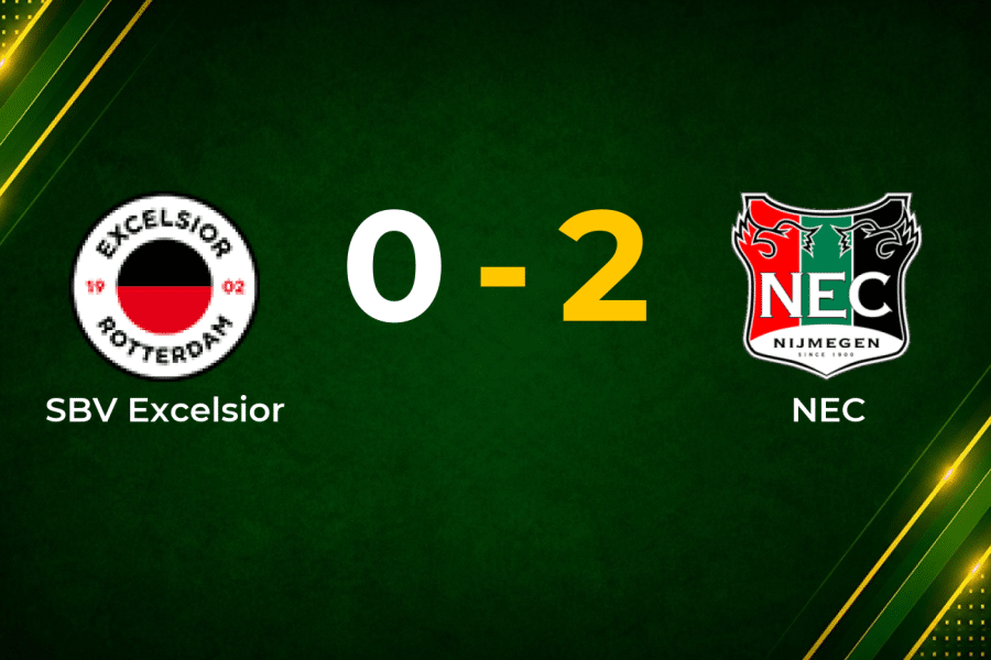 Linssen and Onal Fire NEC Past Excelsior in Clinical Away Win