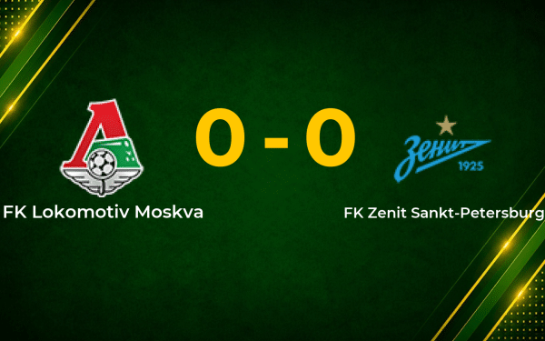 Lokomotiv Moskva Hold Zenit to Goalless Draw in Fiery RFPL Clash