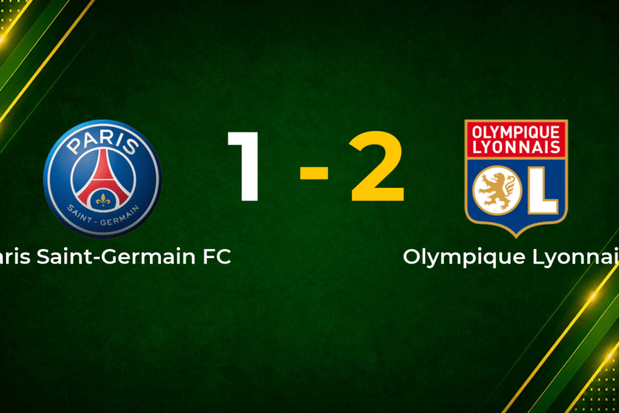 Lyon Stun PSG in Paris with 2–1 Comeback Win in Ligue 1