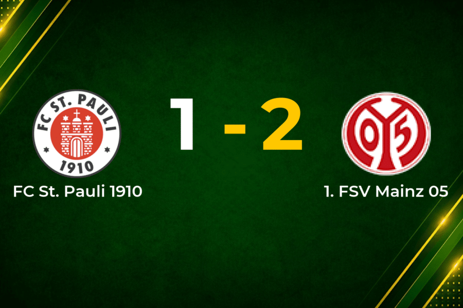 Mainz edge St. Pauli 2–1 to claim vital Bundesliga away win