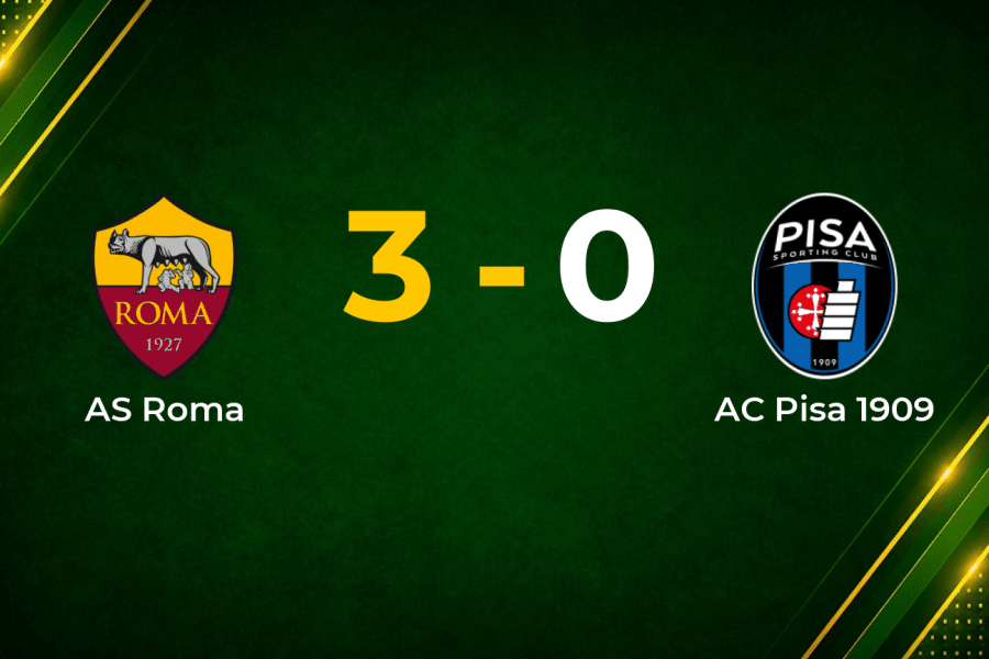 Malen Hat-Trick Fires Roma to Comfortable Win Over Pisa