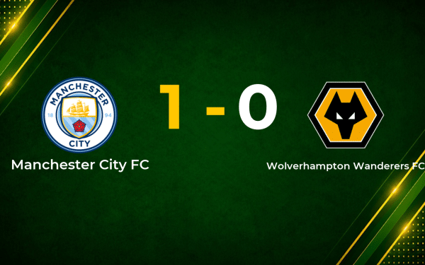 Manchester City Edge Wolves 1–0 to Keep Premier League Push on Track