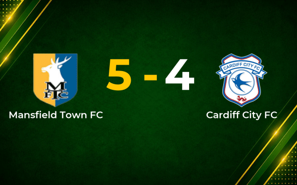 Mansfield Edge Nine-Goal Thriller as Cardiff Fightback Falls Short