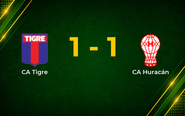 Martínez and Caicedo on target as Tigre and Huracán share the points