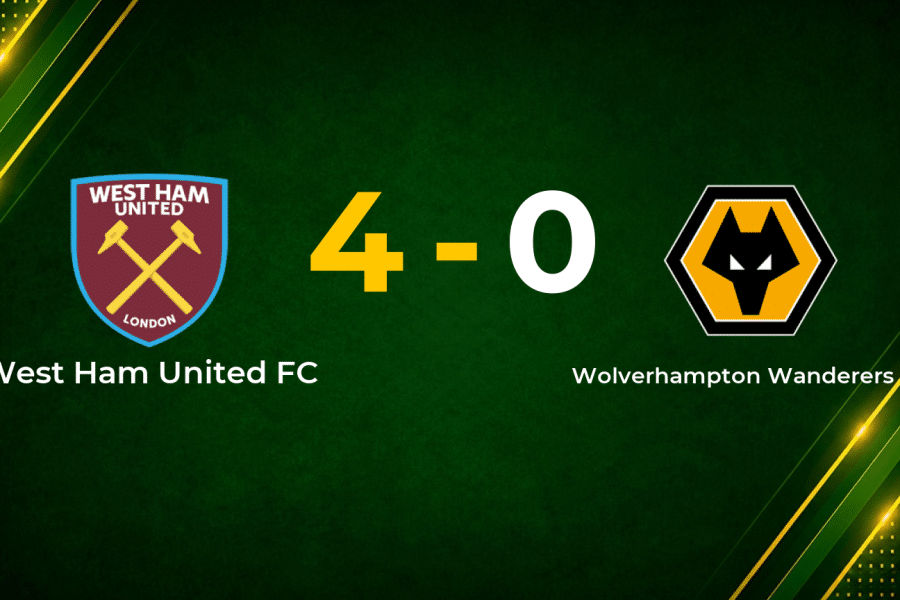 Mavropanos and Castellanos Fire West Ham to Emphatic Win Over Wolves