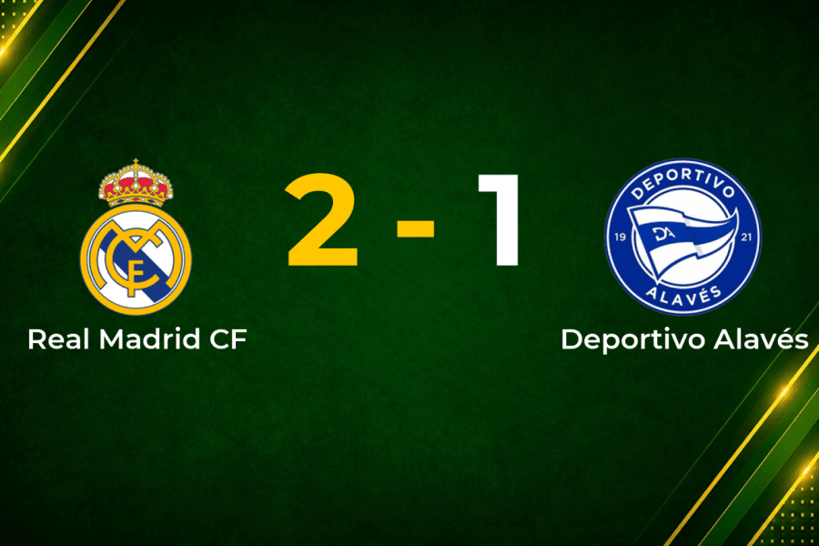 Mbappé and Vinicius Strike as Real Madrid Edge Alavés in La Liga