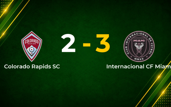 Messi Brace Edges Five-Goal Thriller as Internacional CF Miami Beat Colorado Rapids