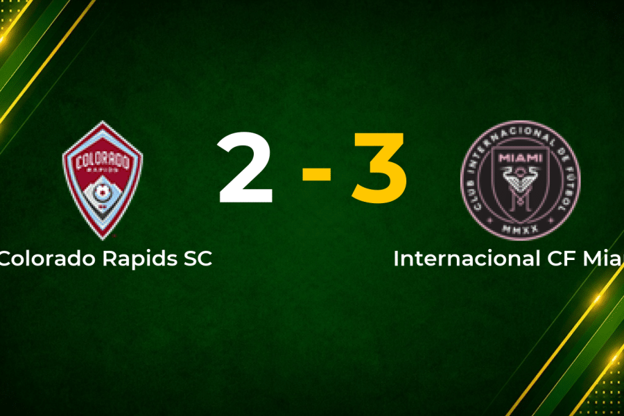 Messi Brace Edges Five-Goal Thriller as Internacional CF Miami Beat Colorado Rapids