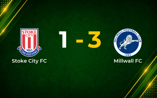 Millwall punish Stoke with clinical display in Championship run-in