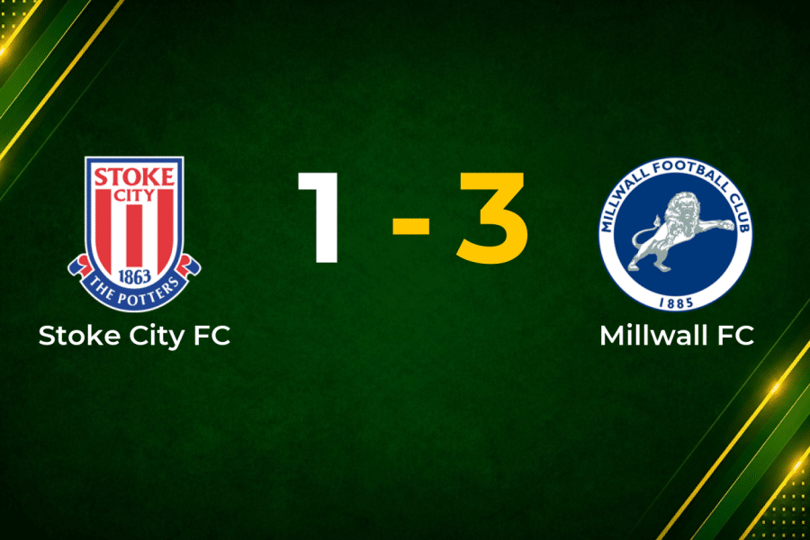 Millwall punish Stoke with clinical display in Championship run-in