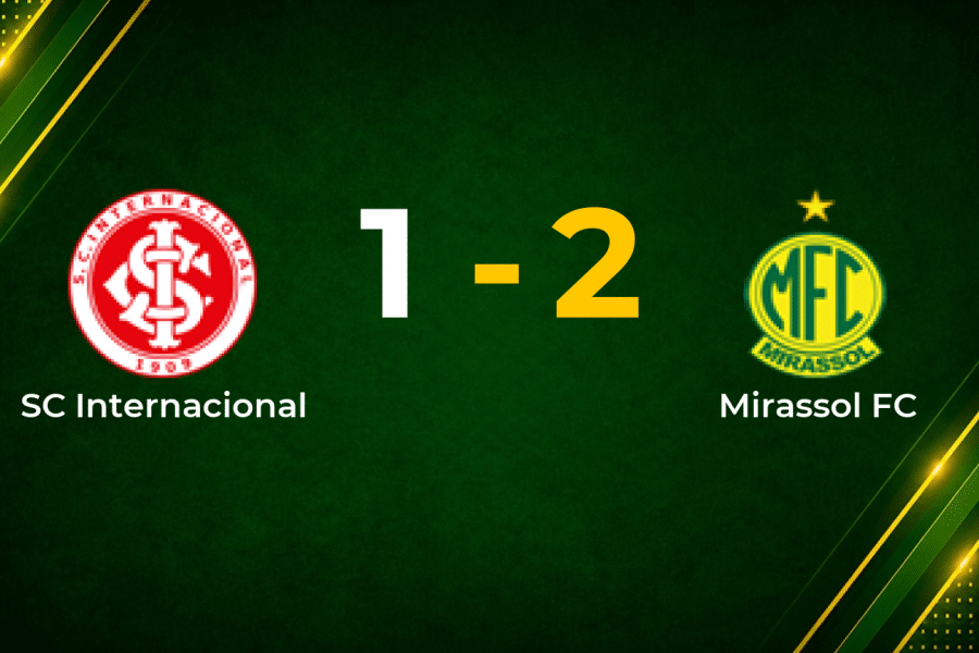 Mirassol stun Internacional with first-half blitz in Brasileirão upset