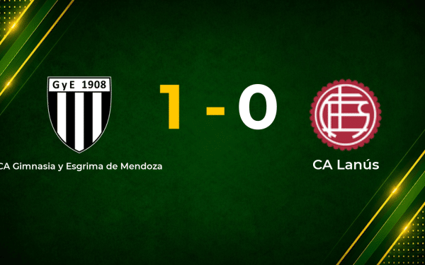 Módica Strike Earns Gimnasia Mendoza Narrow Win Over Lanús in Liga Profesional Apertura