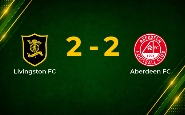 Muirhead Rescues Livingston in Dramatic Draw with Aberdeen