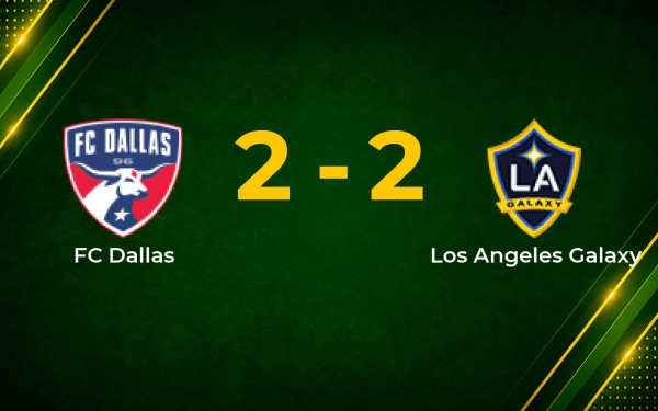 Musa Brace Cancelled Out as Galaxy Rally to Draw at FC Dallas