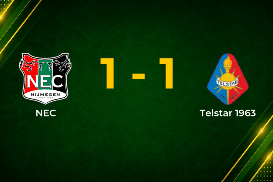 NEC Held by Telstar 1963 in Eredivisie Draw