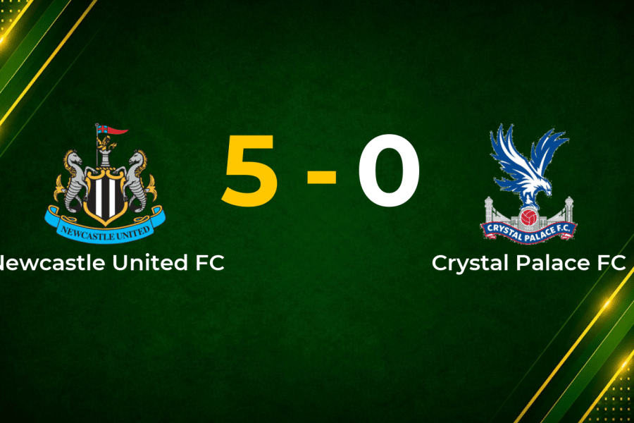 Newcastle United Hit Five Past Crystal Palace in Statement Premier League Win