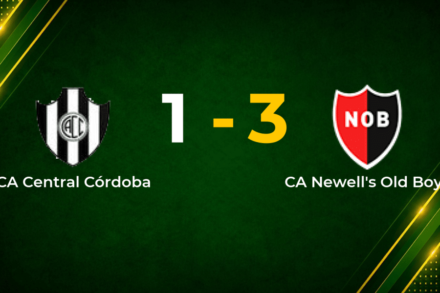 Newell’s Old Boys punish 10-man Central Córdoba in Liga Profesional win
