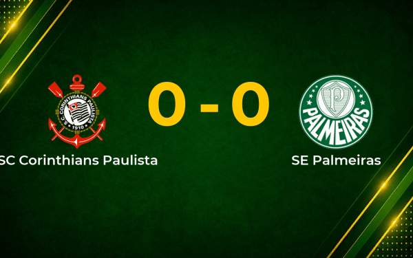 Nine-man Corinthians Hold Palmeiras to Goalless Derby Draw