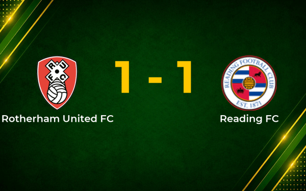 Nombe and Kyerewaa on target as Rotherham and Reading share points in League One