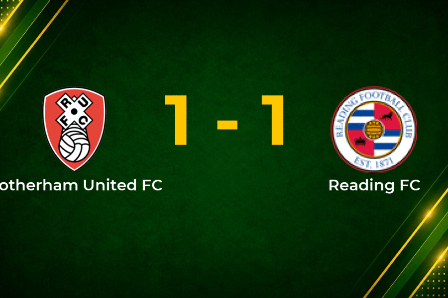 Nombe and Kyerewaa on target as Rotherham and Reading share points in League One