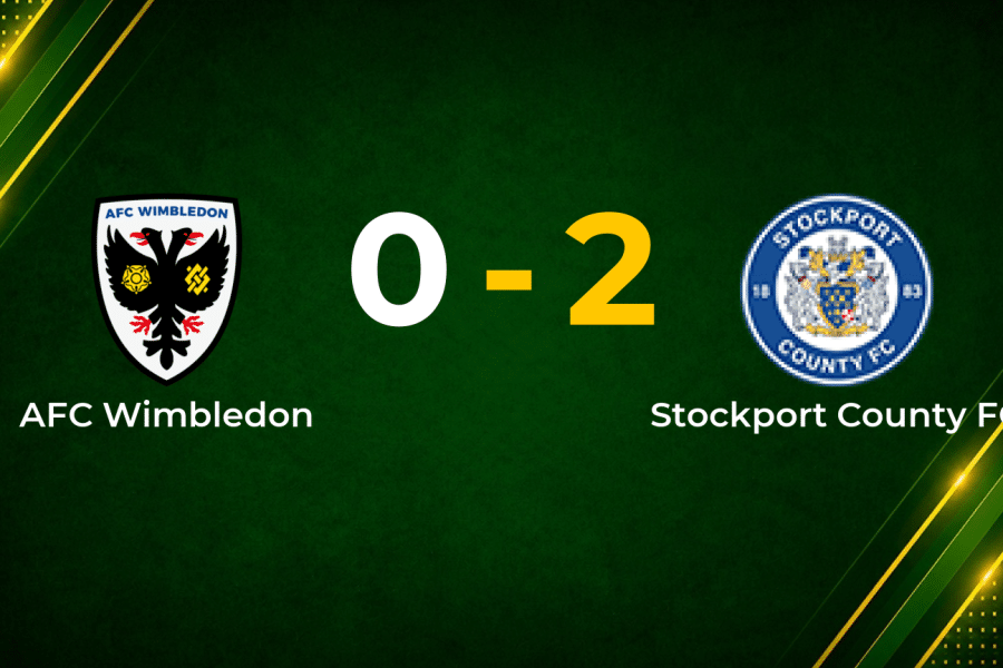 Norwood Pulls the Strings as Stockport See Off AFC Wimbledon