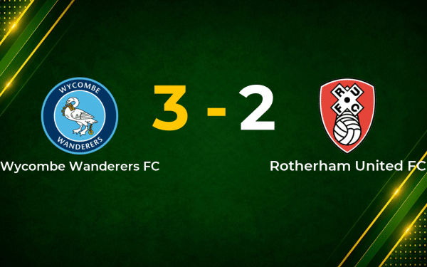 Olabiyi’s Stoppage-Time Winner Caps Five-Goal Thriller for Wycombe against Rotherham