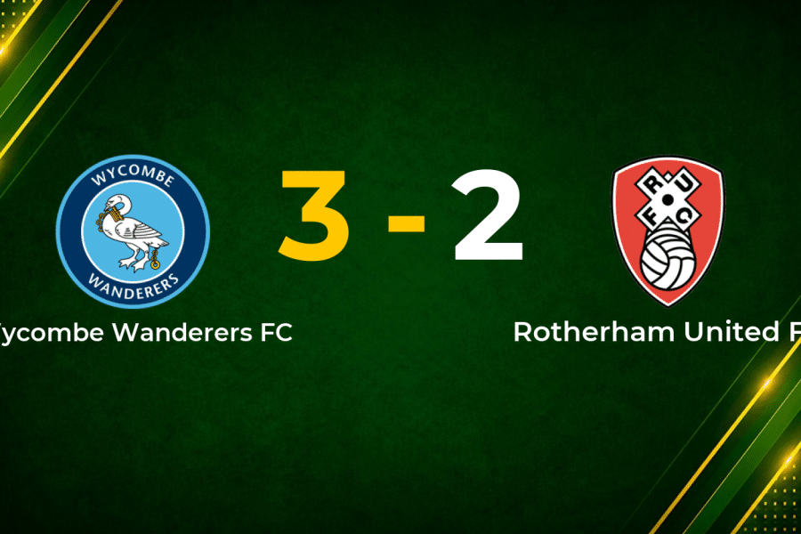 Olabiyi’s Stoppage-Time Winner Caps Five-Goal Thriller for Wycombe against Rotherham
