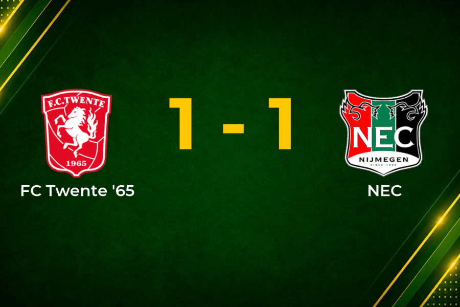 Ørjasæter Strikes but Twente Held by NEC in Eredivisie Draw